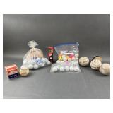 Wilson Baseball, Softballs & Golf Ball Lot