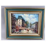 Framed & Signed Vintage Oil Painting