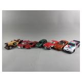 Various Miniature Die-Cast Toy Cars