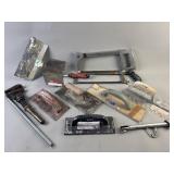 Assorted Masonry & Concrete Finishing Tools