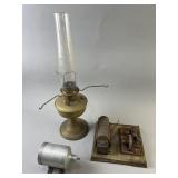 Aladdin Oil Lamp, Toy Steam Engine & More