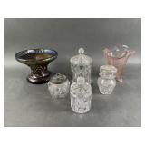 Northwood Carnival Glass, Cut Crystal & More