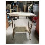 Vintage Victorian Cast Iron Table