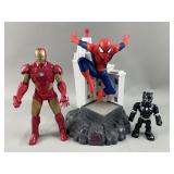 Spider Man Bank, Iron Man Figure & More