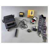 Kodak Ektasound 140 Super 8 Movie Camera & More