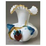 Stevens & Williams Antique Art Glass Vase