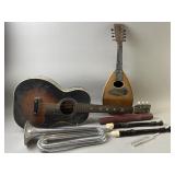 Musical Instruments, Guitar, Bugle & More