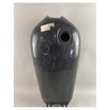 Black Motorcycle Fuel Tank