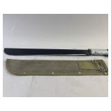 Long Blade Machete w/ Sleeve