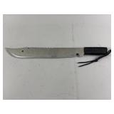 19in Full-Tang Tactical Survival Machete Stainless