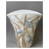 Phoenix Consolidated Grasshopper Glass Vase