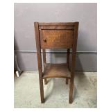 Antq/Vtg Poker Side Table