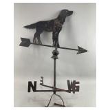 Vintage Gordon English Setter Dog Weathervane