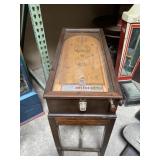 Vintage Standing  Wooden Bagatelle Game