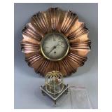 1960s MCM Mechanical Clock & Music Box