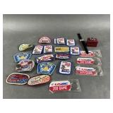 Vintage Bowling Ring & Patches