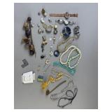Vintage Jewelry Lot for Parts Repair or Crafting