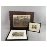 Vintage Print "Saved from the Sea" & More