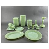 Vintage Jadeite Canister Set & More