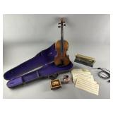 Copy of Antonius Stradivarius Violin & Music Box