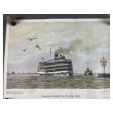 Signed Down River Council For The Arts Print