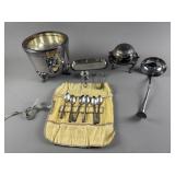 Silver-Plated Roll-Top Chafing Dish & More!!