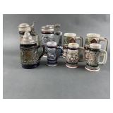 Lot Of Vintage Steins