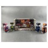 Vtg  1/6 Scale Motorcycle & Star Trek Glasses