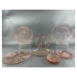 Vintage Pink Depression Glass