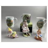 Figurines & Mugs Lot