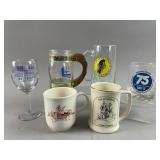 Lot of Wyandotte Glasses & Mugs