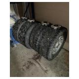 Set of 4 Chevrolet Truck Tires