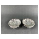 Sterling Silver Shell Shaped Bowls