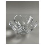 Vtg Orrefors Sweden Crystal Pomona Bowl
