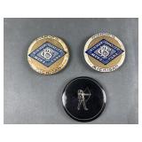 Wyandotte Bishop Furs Promotional Pocket Mirror