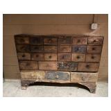 Ant. Apothecary Cabinet or Workshop Cabinet