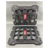 2 Milwaukee Packout Mounting Plates