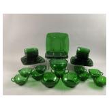 VTG Anchor Hocking Charm Pattern Dinnerware