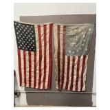 50 Star American Flag & Bennington Flag