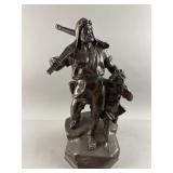 "William Tell & Son" Bronze Sculpture Kissling