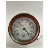 Vintage Brass Pressure Gauge & More