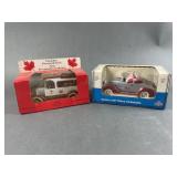 ERTL & Amoco Die Cast Metal Banks