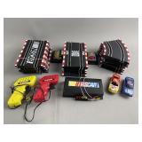 Vintage NASCAR Slot Car Race Track Set
