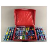 Vintage Matchbox & Hot Wheels Cars In Case