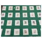 Large 50 States  Antique Quilt