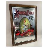 Vtg Anheuser-Busch Budweiser Mirror Sign