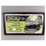 Vtg. Advertisement 1920 Ford Model T Touring Car