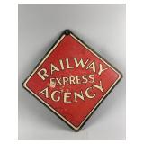 1930s Railway Express Agency Sign