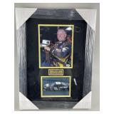 Signed & Framed Mark Martin NASCAR 8 U.S. Army Car