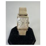 Waltham 10k Gold Filled Bezel Mens Watch 1940s